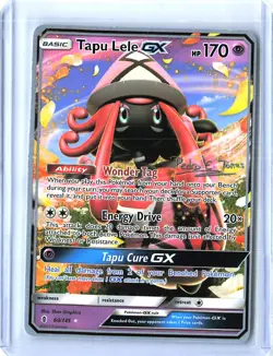 World Championship Decks Tapu Lele GX #60/145 Ultra Rare Trading Card 2018 - Image 1