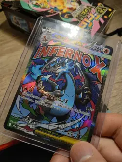 Mega Charizard X Ex Mega attack Rare Pokemon Card Japanese 223/193 - Mint - Image 1