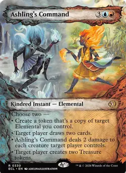 Ashling's Command Showcase 330 Lorwyn Eclipsed Magic the Gathering - Image 1