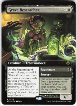 Grave Researcher 85 Secrets of Strixhaven Magic the Gathering - Image 1