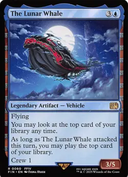 The Lunar Whale 60 Final Fantasy Magic the Gathering - Image 1