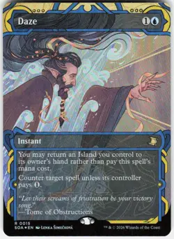 Daze Foil 15 Secrets of Strixhaven: Mystical Archive Magic the Gathering - Image 1