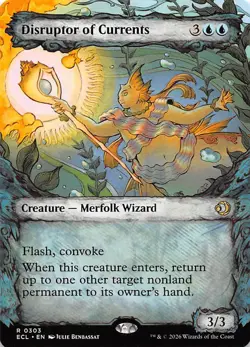 Disruptor of Currents Showcase 303 Lorwyn Eclipsed Magic the Gathering - Image 1