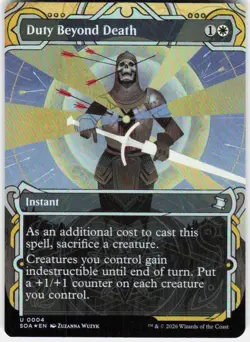 Duty Beyond Death Foil Secrets of Strixhaven Magic the Gathering - Image 1
