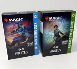 Magic- Set of 2- Preconstructed Decks Lorwyn Eclipsed ECL MTG Angels and Pirates - Image 1