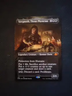 Yawgmoth, Thran Physician (Borderless) Dominaria Remastered Regular - Image 1