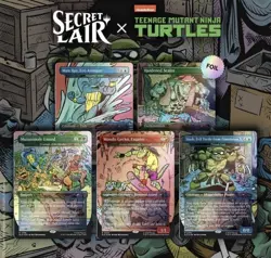 MTG Secret Lair x Teenage Mutant Ninja Turtles - Mighty Mutanimals FOIL EDITION - Image 1