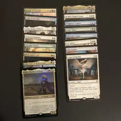 Magic The Gathering Commander Deck Aura of Courage. Complete set. - Image 2