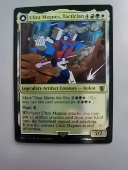MTG Ultra Magnus, Tactician/Armored Carrier Transformers 15/15 Foil Mythic - Image 1