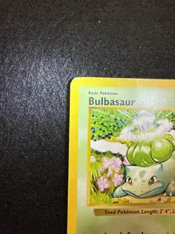 Pokemon Bulbasaur 44/102 from Base Set Shadowless in DMG condition! - Image 3