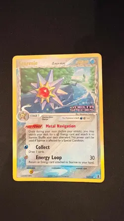 Pokemon EX Delta Species Starmie, 15/113 - 2005 TCG - Free Shipping - Image 1