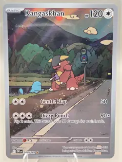 Kangaskhan 204/182 SV10: Destined Rivals Illustration Rare Pokemon Card - Image 1