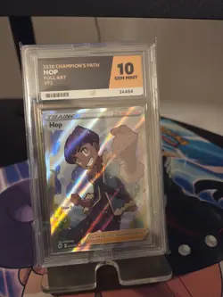 POKEMON | HOP 073/073 | FULL ART | CHAMPIONS PATH 2020 | ACE GRADED 10 GEM MINT - Image 1