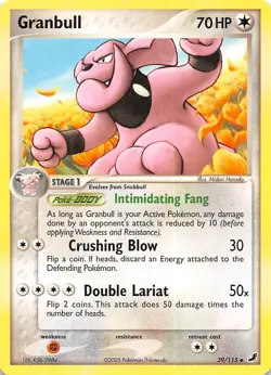 Granbull 39/115 Unseen Forces Pokemon - Image 1
