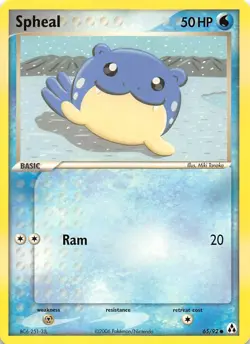 Spheal 65/92 Legend Maker Pokemon - Image 1