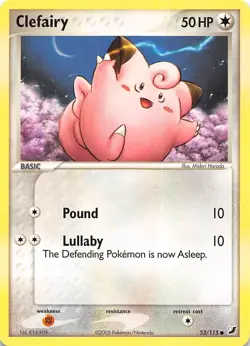 Clefairy 53/115 Unseen Forces Pokemon - Image 1