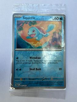 Squirtle [Pokemon Center Stamp - Sealed] - 007/165 - Pokemon 151 - Image 1
