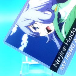 My Hero Academia Card No.1-11 Nejire Hado Morinaga Japanese Anime - Image 2