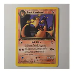 Dark Charizard [Non-Holo] Pokemon Team Rocket #21/82 [1st Edition] - Image 1