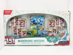Pokemon TCG Scarlet & Violet 151 Blooming Waters Premium Collection Box Set NEW - Image 1