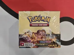 Pokemon Sword and Shield Darkness Ablaze Booster Box Sealed - Image 1