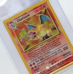 Pokemon TCG - Charizard Base Set 4/102 Unlimited Holo Rare *Ebay Authenticated* - Image 1