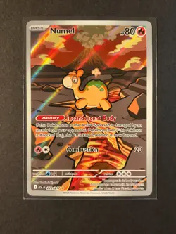 Pokemon Numel 223/217 Ascended Heroes Full Art Illustration Rare NM - Image 1