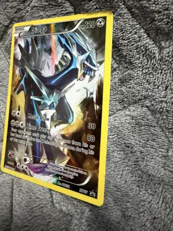 DIALGA 2015 POKEMON XY BLACK STAR PROMO Full Art #XY77 Q1282 - Image 3