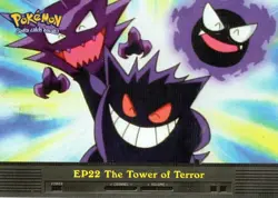 Pokemon EP22 The Tower of Terror Card Series 2 Topps TV Animation Series 2000 - Image 1