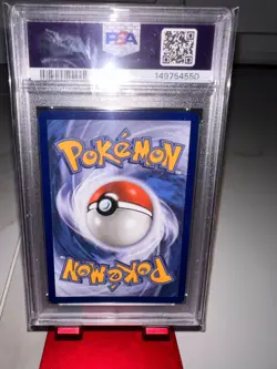 2025 POKEMON WHT EN-WHITE FLARE ILLUSTRATION RARE #119 WOOBAT PSA 9 - Image 2