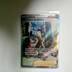Pokemon Cynthia's Ambition Ultra Rare Holo Full Art GG60/GG70 Crown Zenith - Image 1