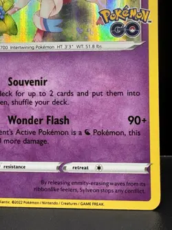 SYLVEON 035/078 POKEMON GO HOLO RARE POKEMON TCG - Image 4