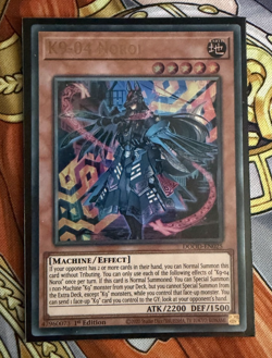 Yu-Gi-Oh! K9-04 Noroi, DOOD-EN025, Ultra Rare, 3x Available - Image 1