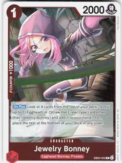 Jewelry Bonney Foil EB04-002 Adventure on Kami's Island One Piece - Image 1