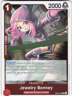 Jewelry Bonney Foil EB04-002 Adventure on Kami's Island One Piece - Image 1