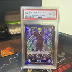 ONE PIECE SANJI SP FIST OF DIVINE SPEED OP11-119 SEC PSA 10 OP06-119 - Image 1