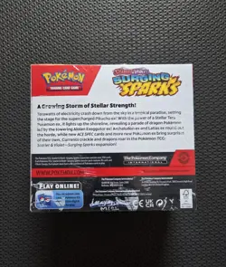 Pokemon TCG Scarlet & Violet Surging Sparks Booster Box 36 Packs - NEW & SEALED - Image 3