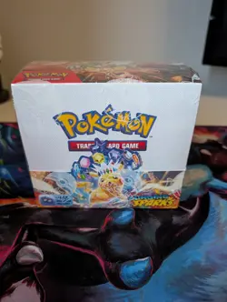 Pokemon TCG Scarlet & Violet Surging Sparks Booster Box 36 Packs - NEW & SEALED - Image 1