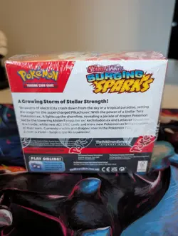 Pokemon TCG Scarlet & Violet Surging Sparks Booster Box 36 Packs - NEW & SEALED - Image 2