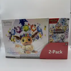 Pokemon TCG Prismatic Evolutions Costco Bundle ETB + Booster Bundle *Sealed* - Image 1