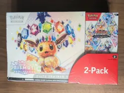 Pokemon TCG Prismatic Evolutions Costco Bundle ETB + Booster Bundle - Image 1
