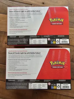 Pokemon TCG Prismatic Evolutions Costco Bundle ETB Booster Bundle x 2 - Image 2