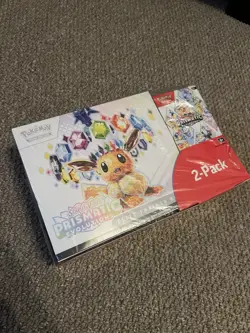 Pokemon TCG Prismatic Evolutions 2-Pack Costco ETB with Booster Bundle - Image 1