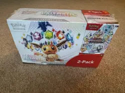 Pokemon TCG Prismatic Evolutions ETB Elite Trainer Box and Booster Bundle Costco - Image 1
