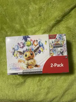 Pokemon TCG Prismatic Evolutions Costco 2-Pack - ETB & Booster Bundle - Image 1