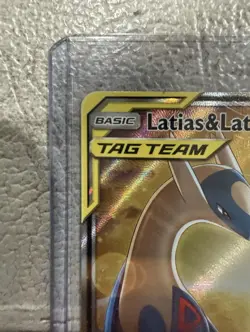 Pokemon TCG Latias & Latios GX 2019 170/181 Team Up Ultra Rare Alt Art Tag Team - Image 2