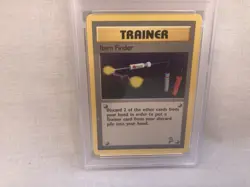 PSA 7 WOTC 2000 Base Set 2 Item Finder 103/130 Non Holo Rare Card NM - Image 2