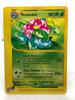 Pokemon Card - Venusaur Expedition 67/165 Rare Non Holo NM - Image 1