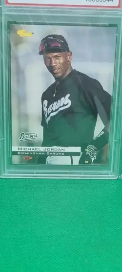 PSA 8 1994 Classic # 1 Michael Jordan Birmingham Barons NM-MT Vintage Graded MJ - Image 2