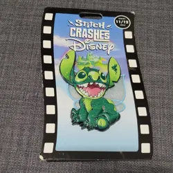 NEW Stitch Crashes Disney Pocahontas, PETER Pan, Mulan Jumbo Pin Lot 10, 11, 12 - Image 4